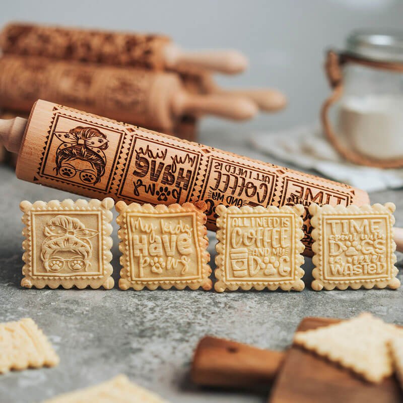 Paw Mom Rolling Pin - Image 2