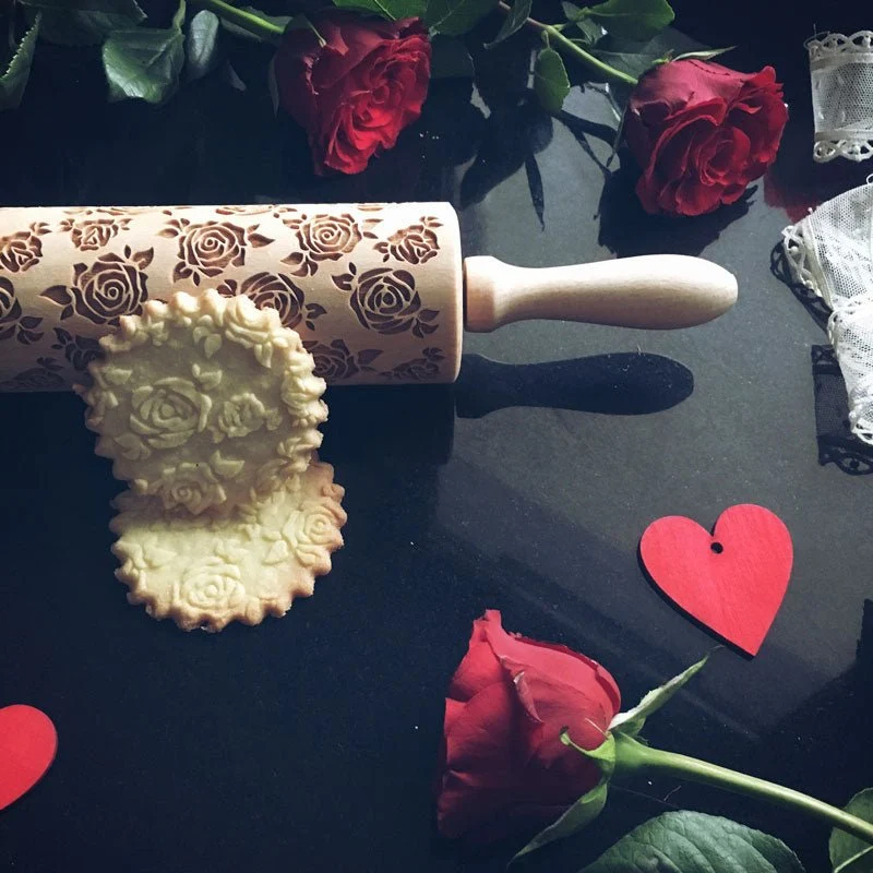 Roses Rolling Pin